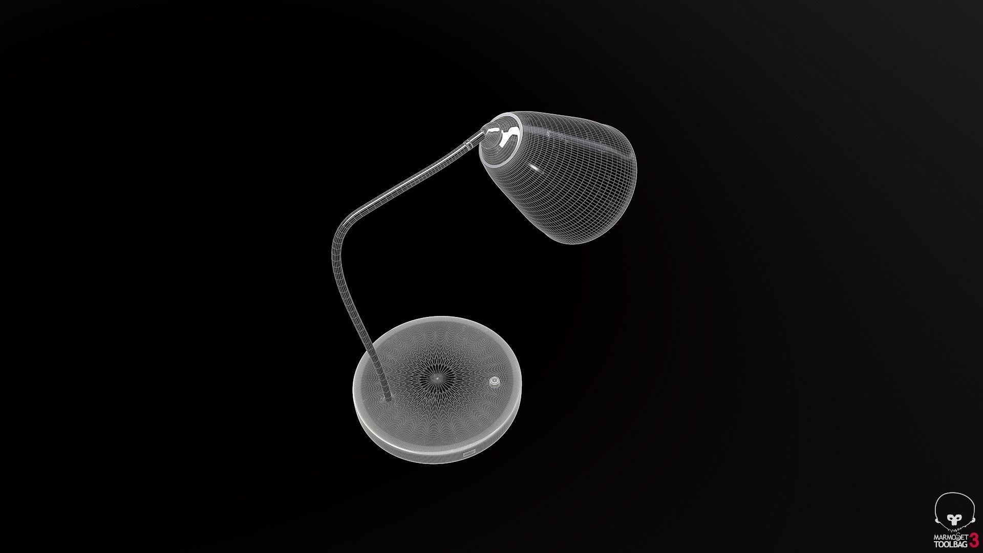 Table Lamp 3D model_5