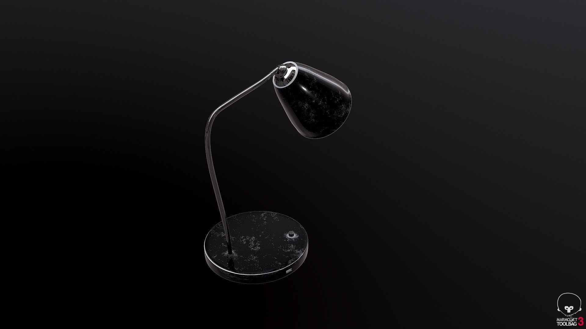 Table Lamp 3D model_4