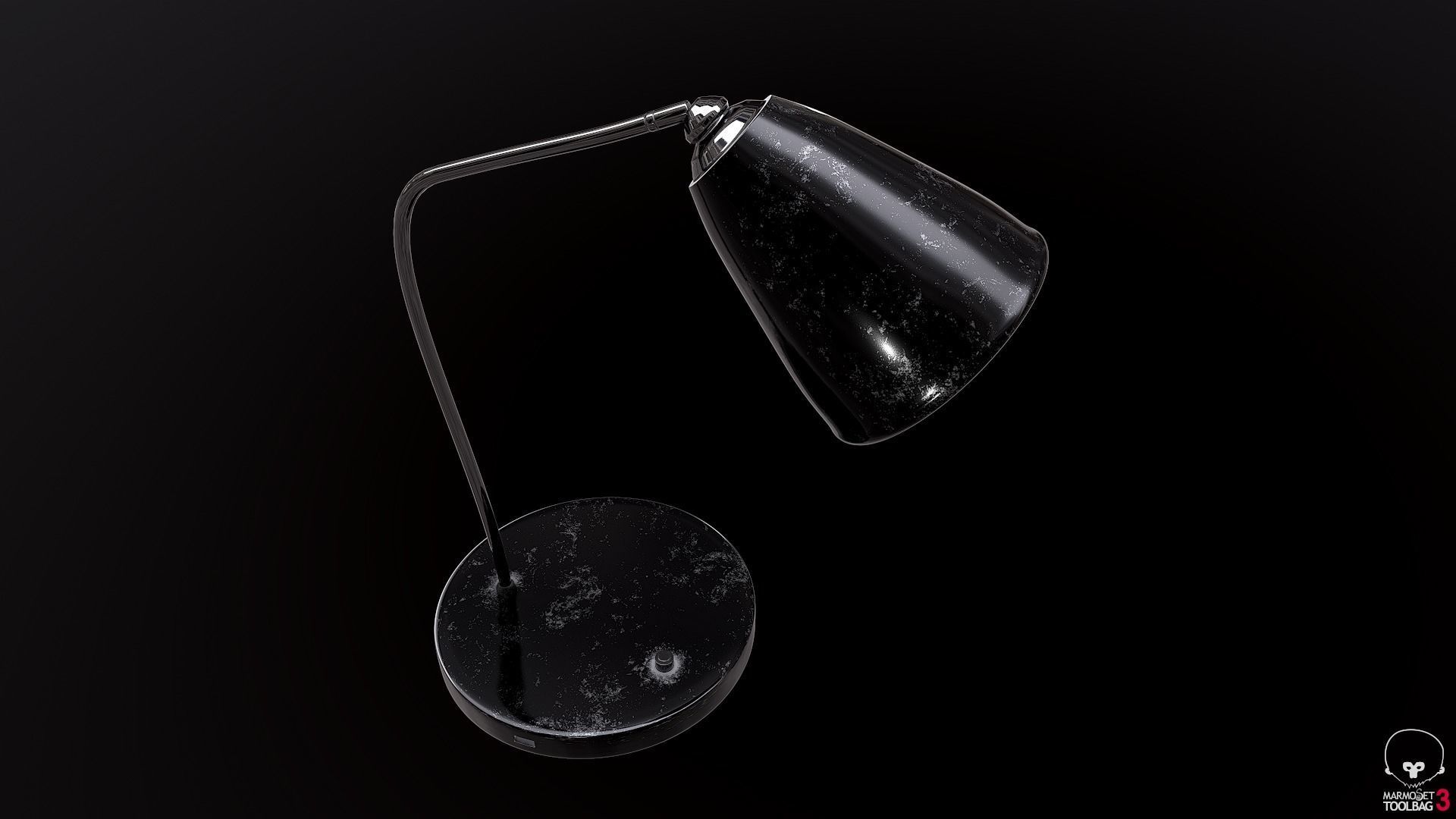 Table Lamp 3D model_11