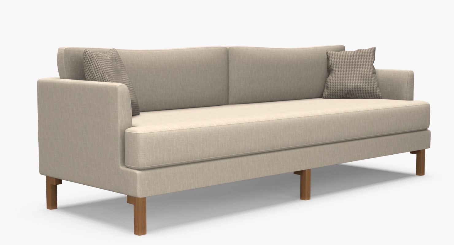 3D model 2-seat sofa Loveseat series by Belnick Winslow 3D model_2