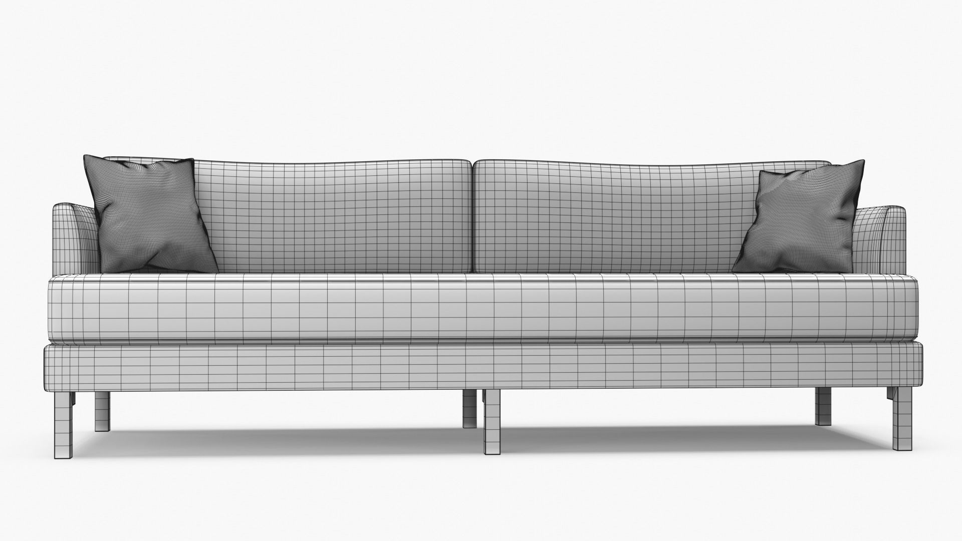 3D model 2-seat sofa Loveseat series by Belnick Winslow 3D model_7