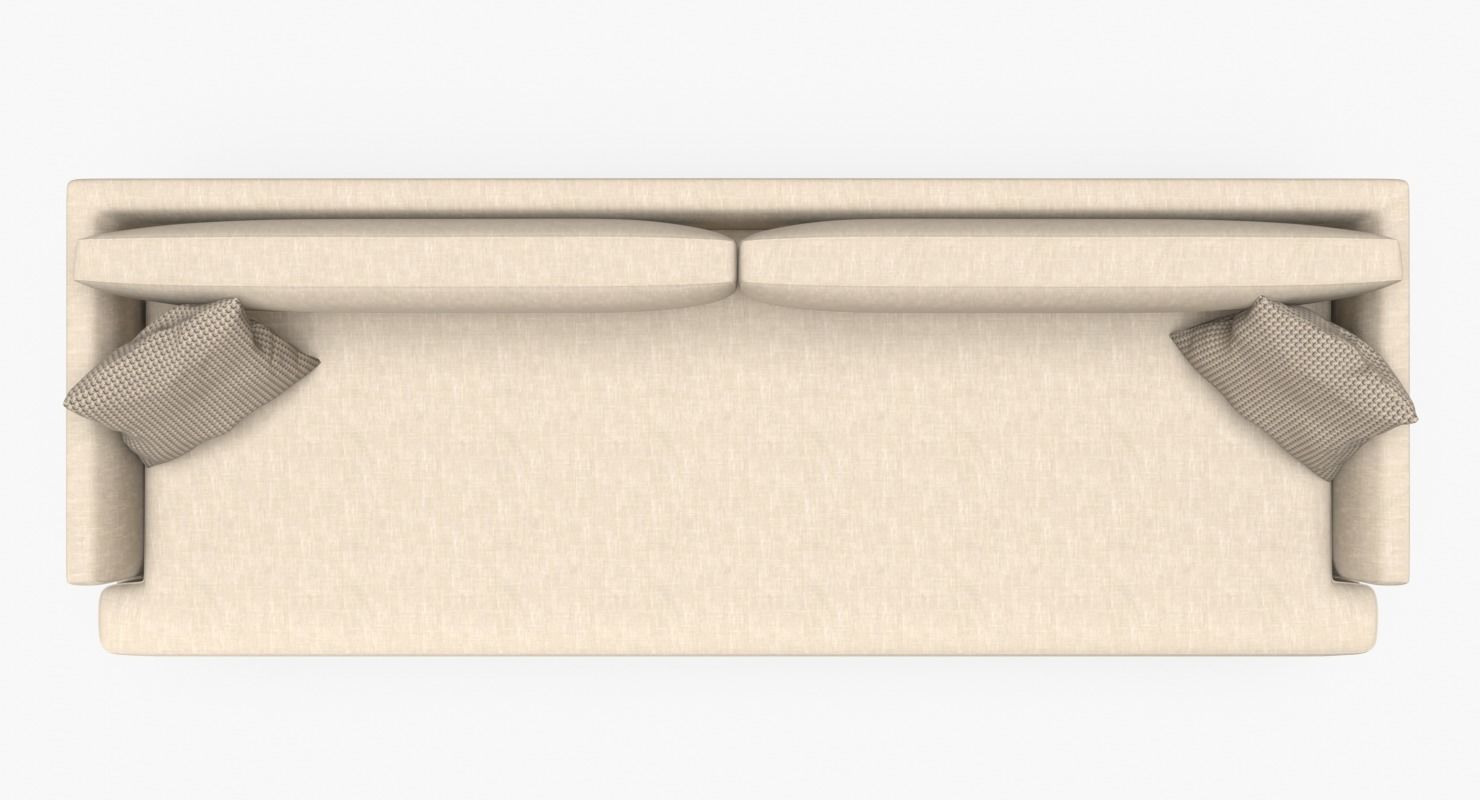 3D model 2-seat sofa Loveseat series by Belnick Winslow 3D model_6