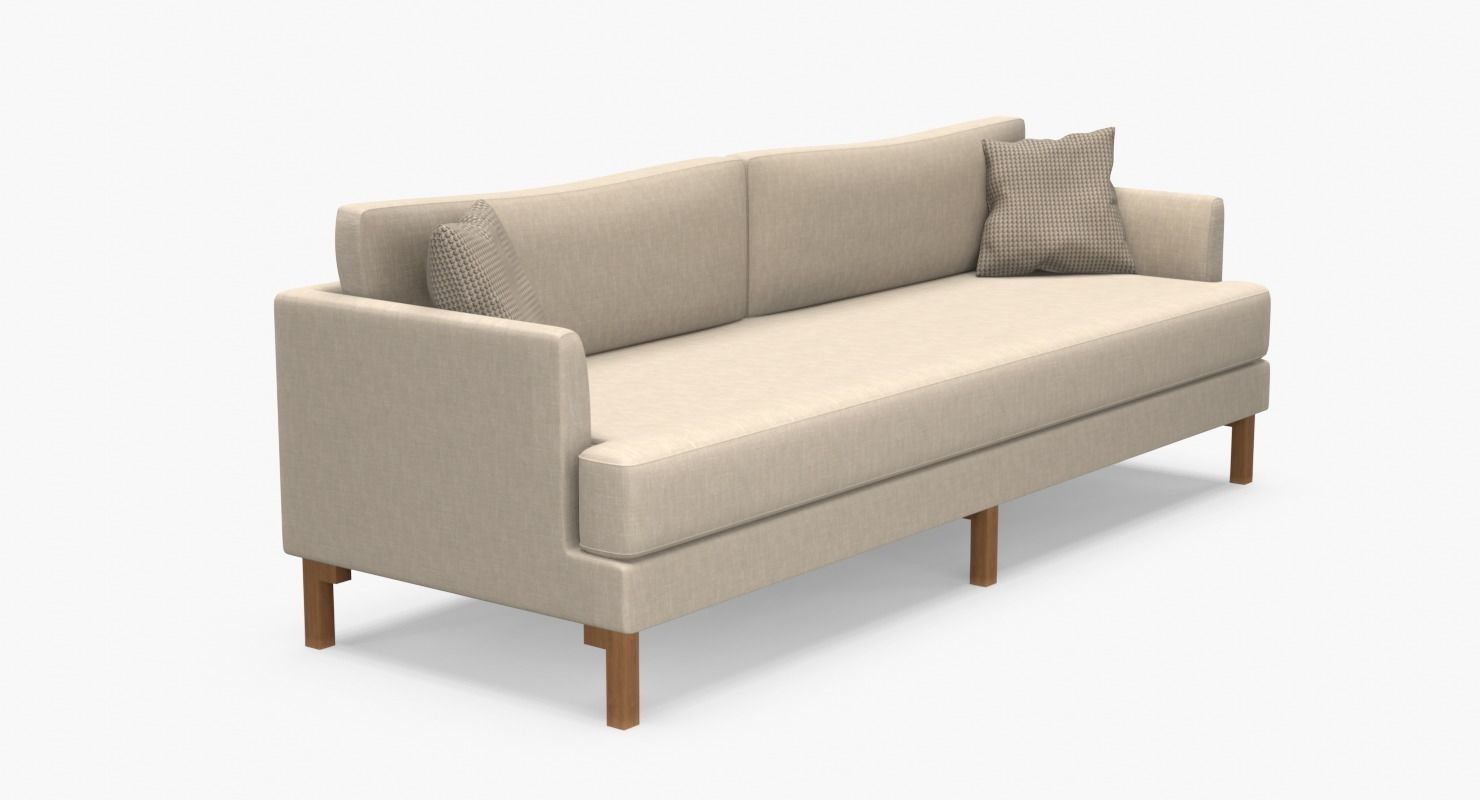 3D model 2-seat sofa Loveseat series by Belnick Winslow 3D model_5