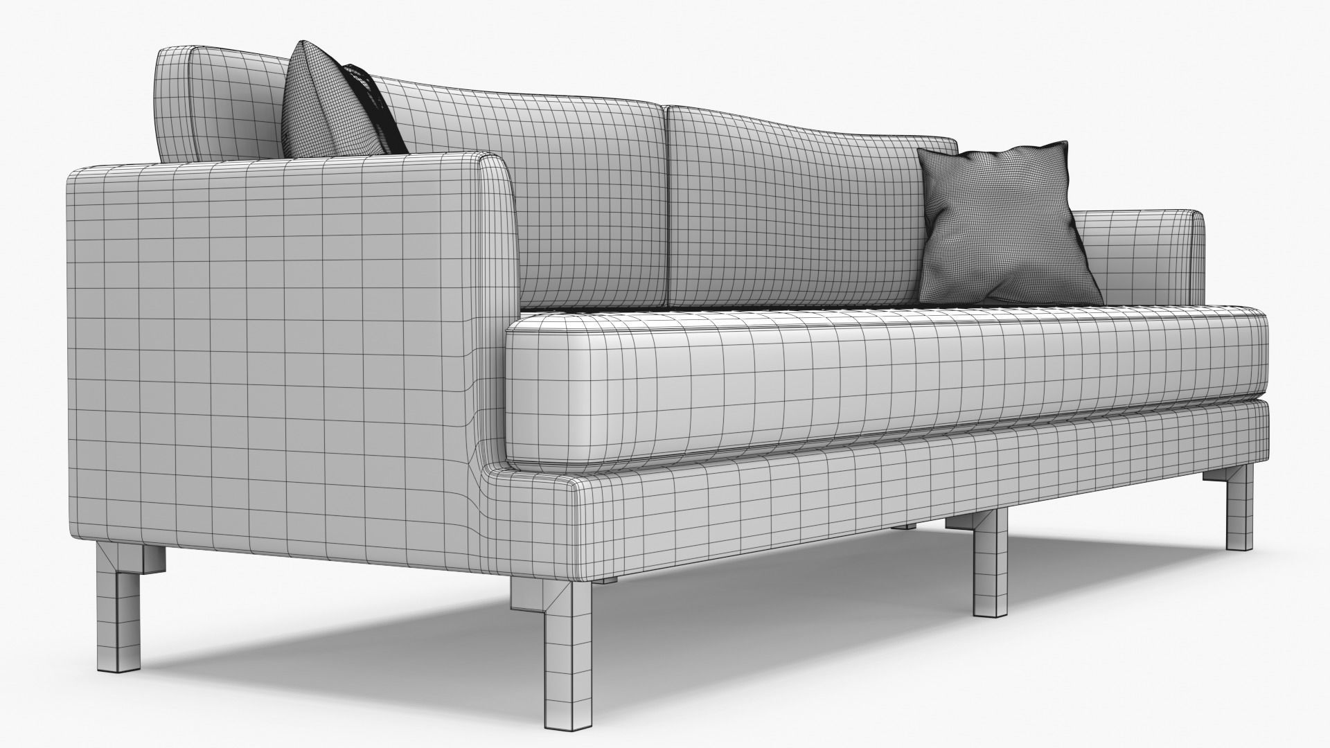 3D model 2-seat sofa Loveseat series by Belnick Winslow 3D model_10