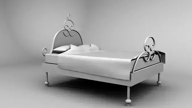 Minimal Double Bed
