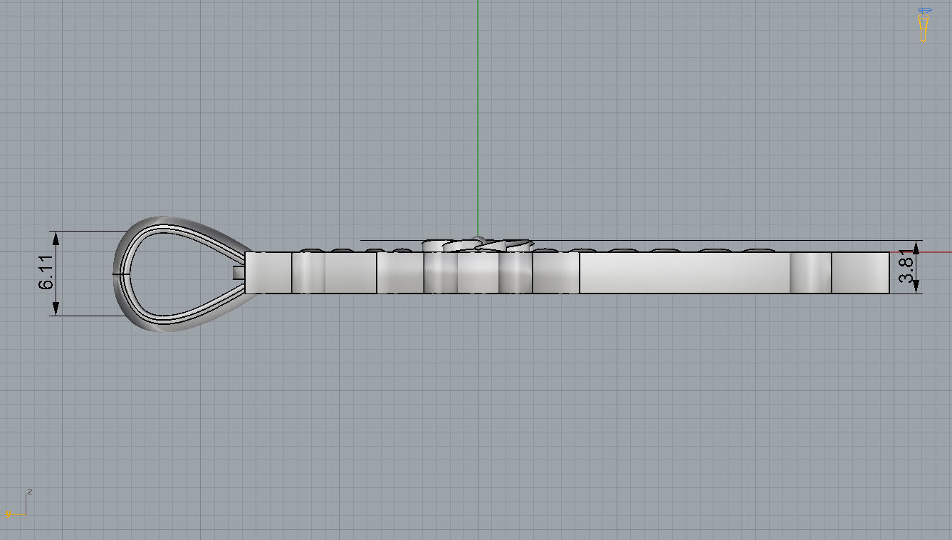 Armenian Cross N22 3D print model_2