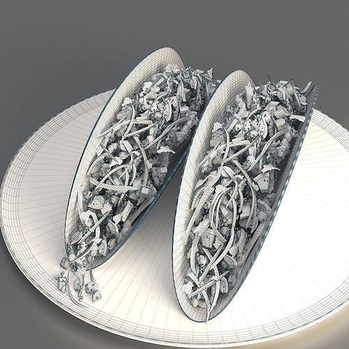 Taco Wraps  3D model 6