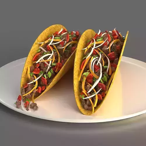 Taco Wraps  3D model