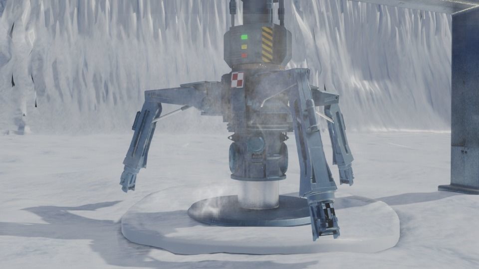 Drilling Machine 3D model_1