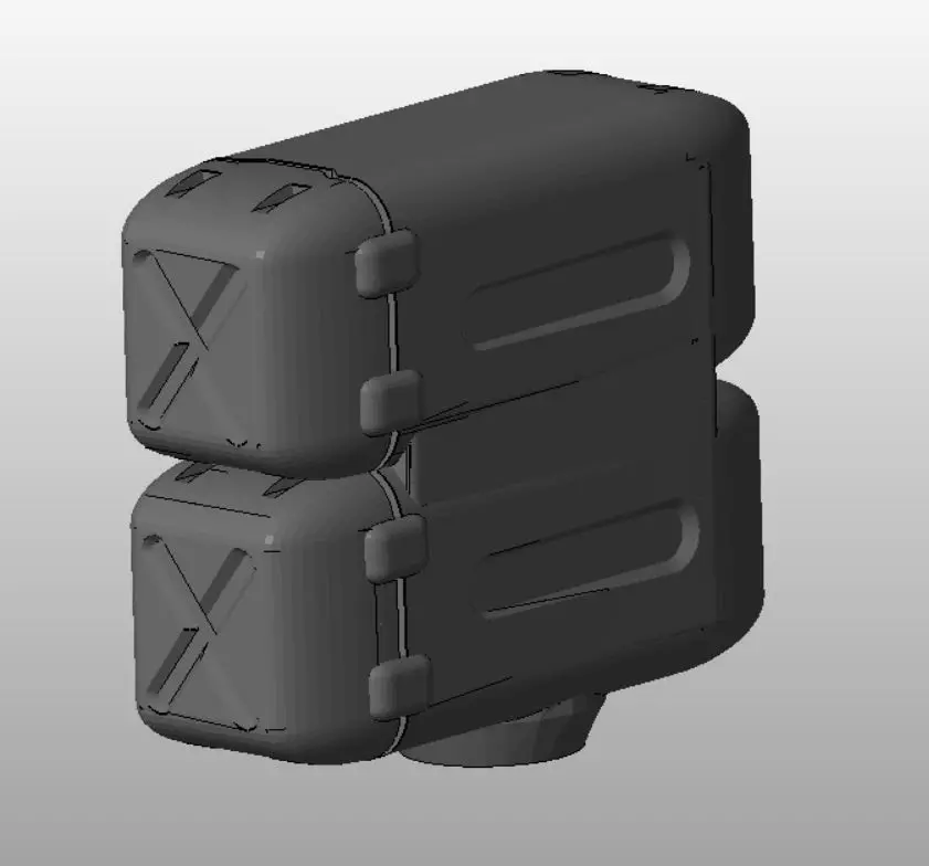 CHIBI-TECH SD - MLA-2 ML POD        3D print model_0