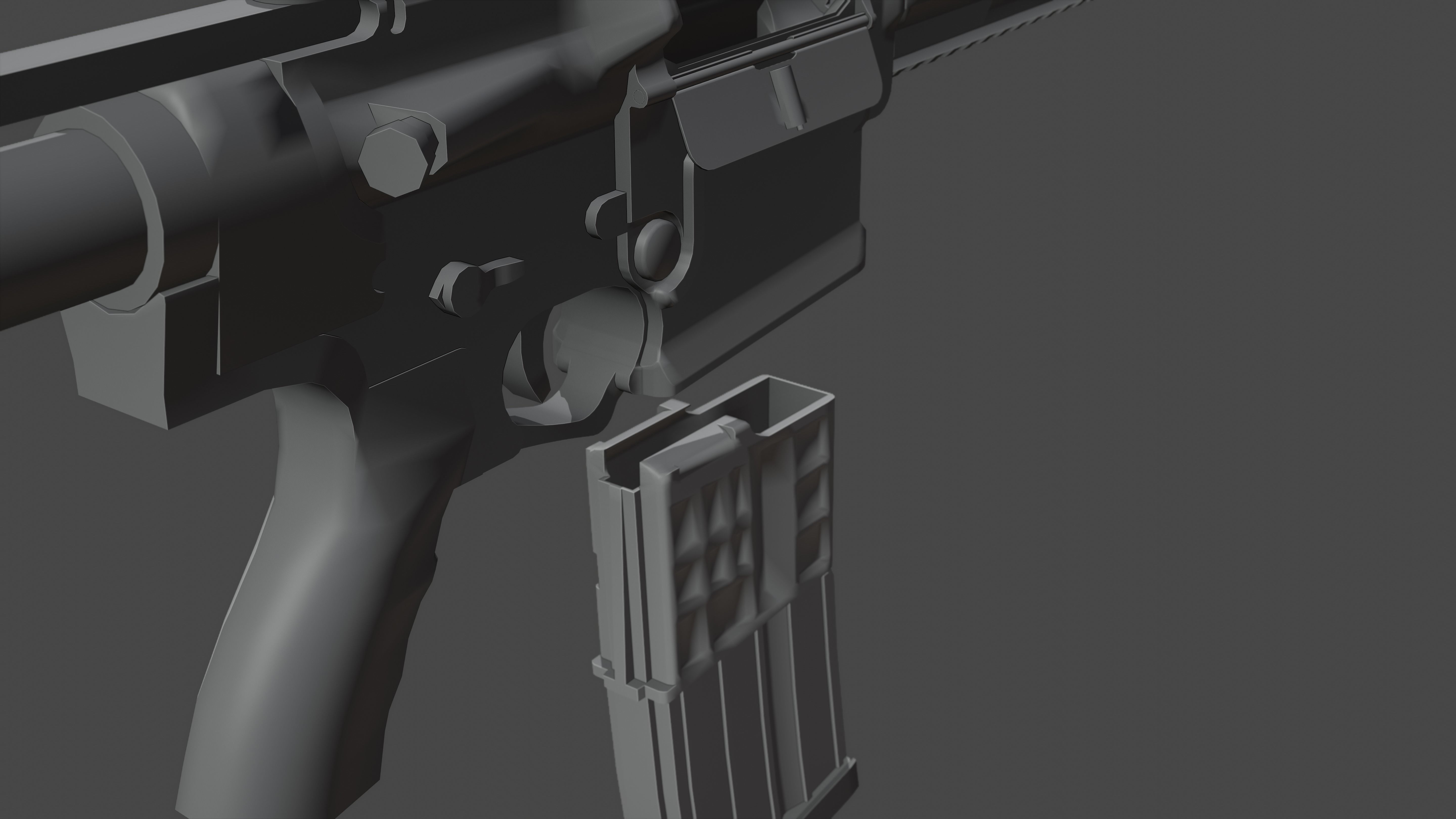 MPT 76 Untextured Rigged Low-poly 3D model_16