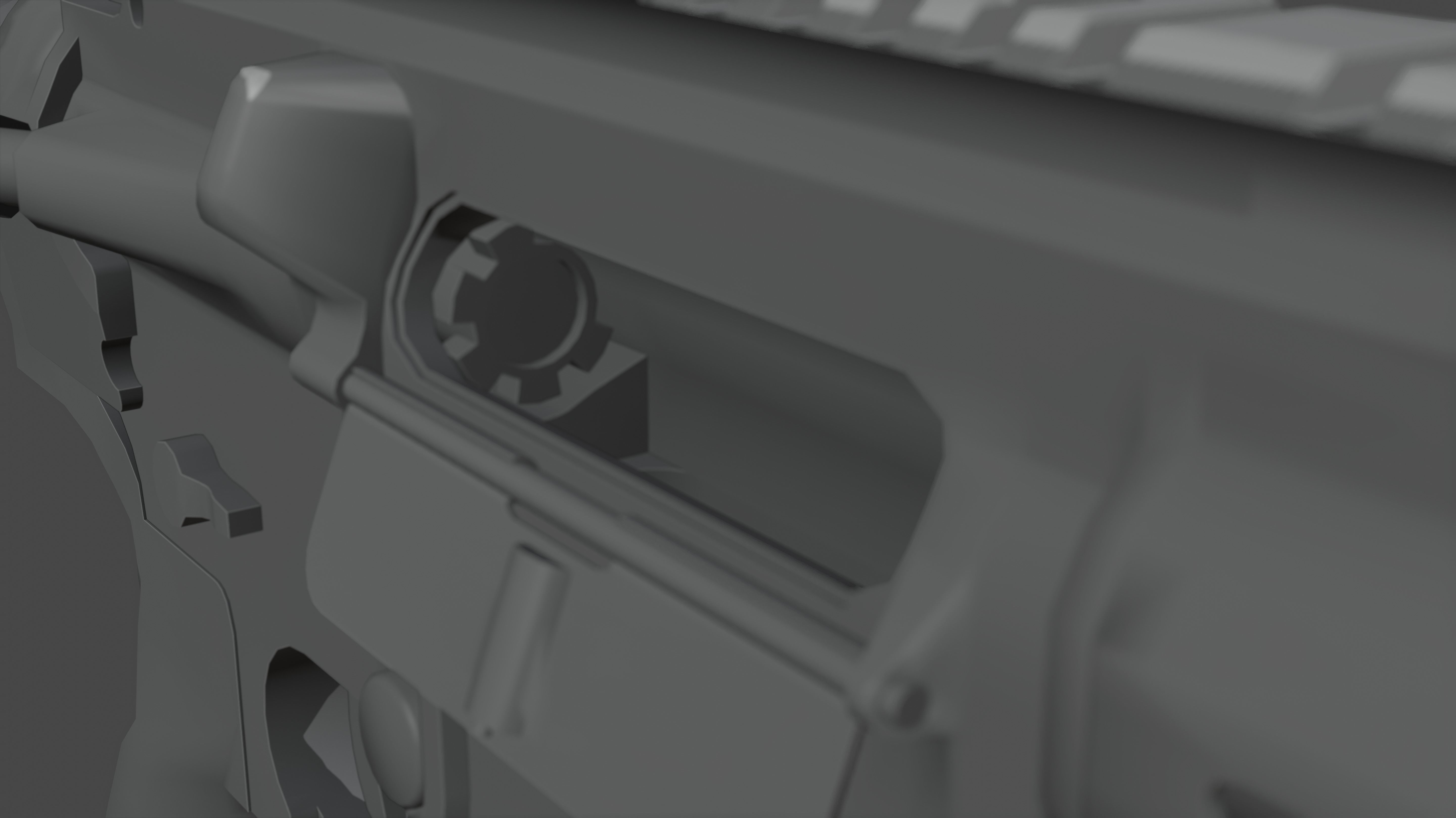 MPT 76 Untextured Rigged Low-poly 3D model_15