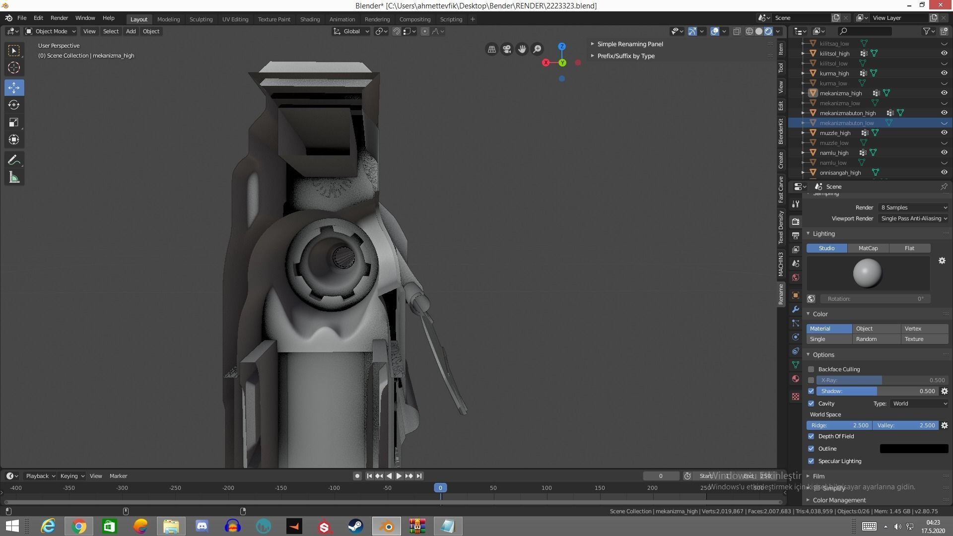 MPT 76 Untextured Rigged Low-poly 3D model_28
