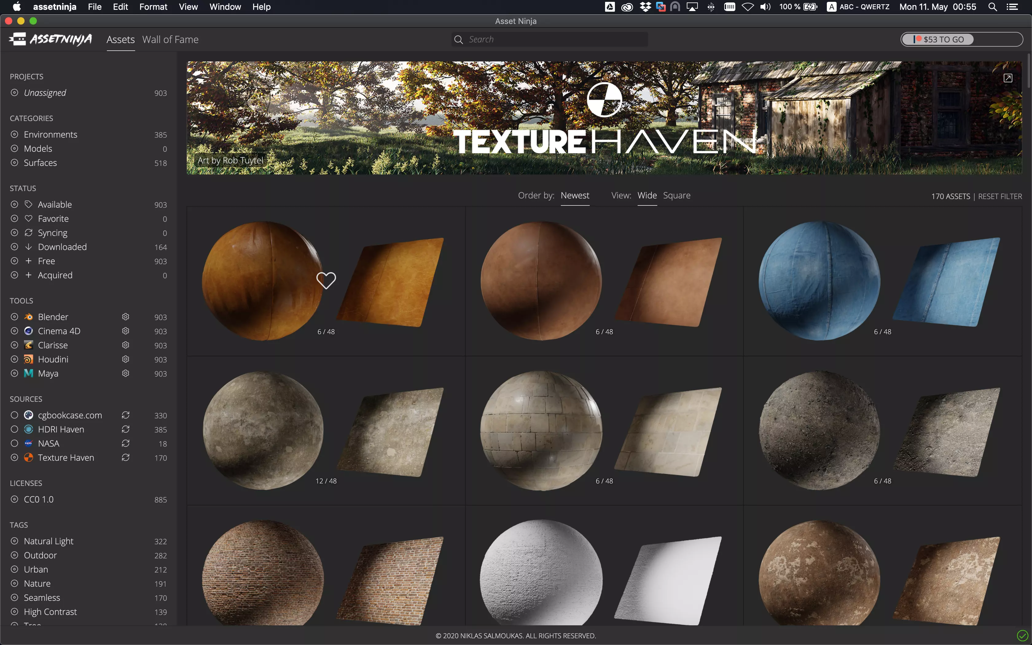 Asset Ninja Free 3D model