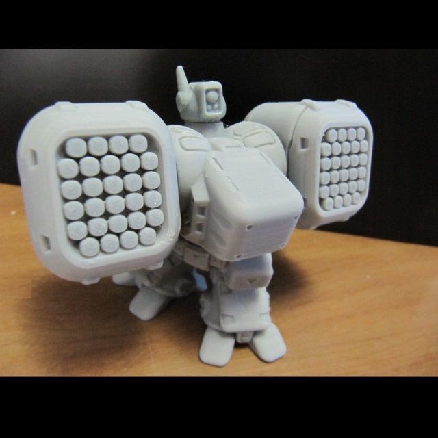 CHIBI-TECH SD - ML-28 ML POD          3D print model_2