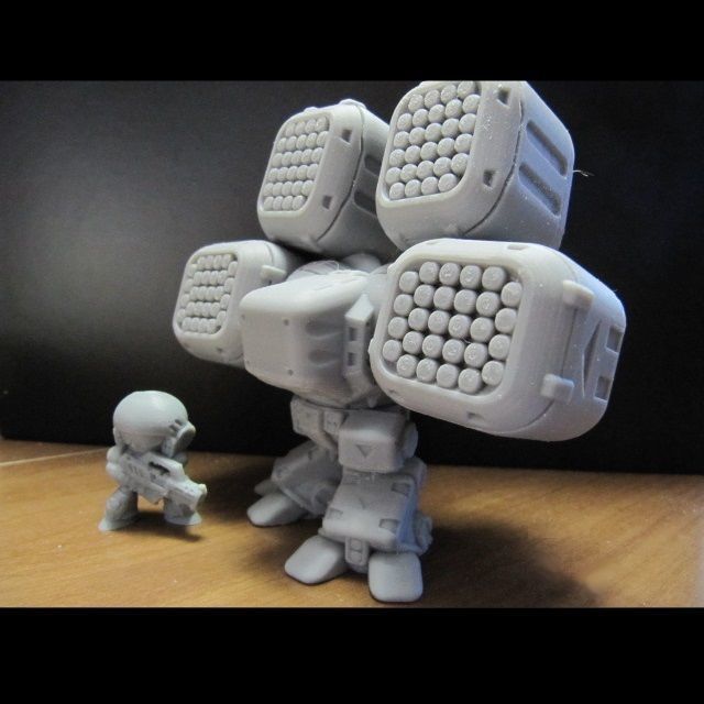 CHIBI-TECH SD - ML-28 ML POD          3D print model_6