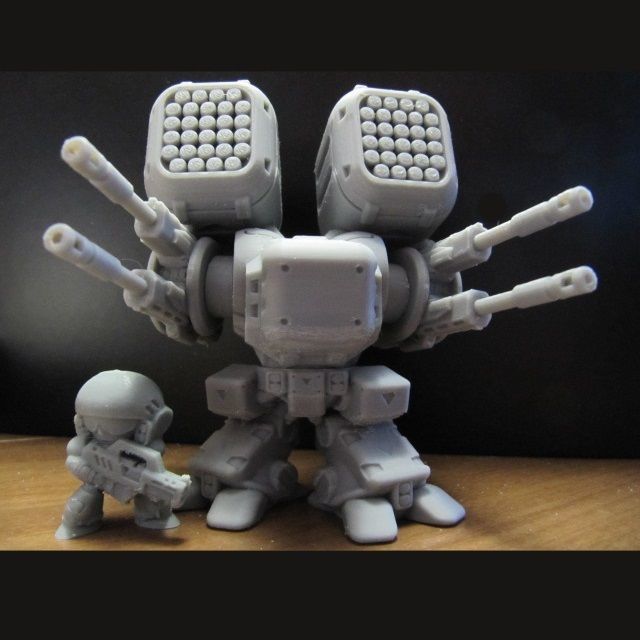 CHIBI-TECH SD - ML-28 ML POD          3D print model_9
