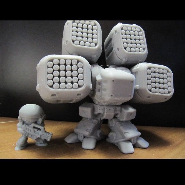 CHIBI-TECH SD - ML-28 ML POD          3D print model_5