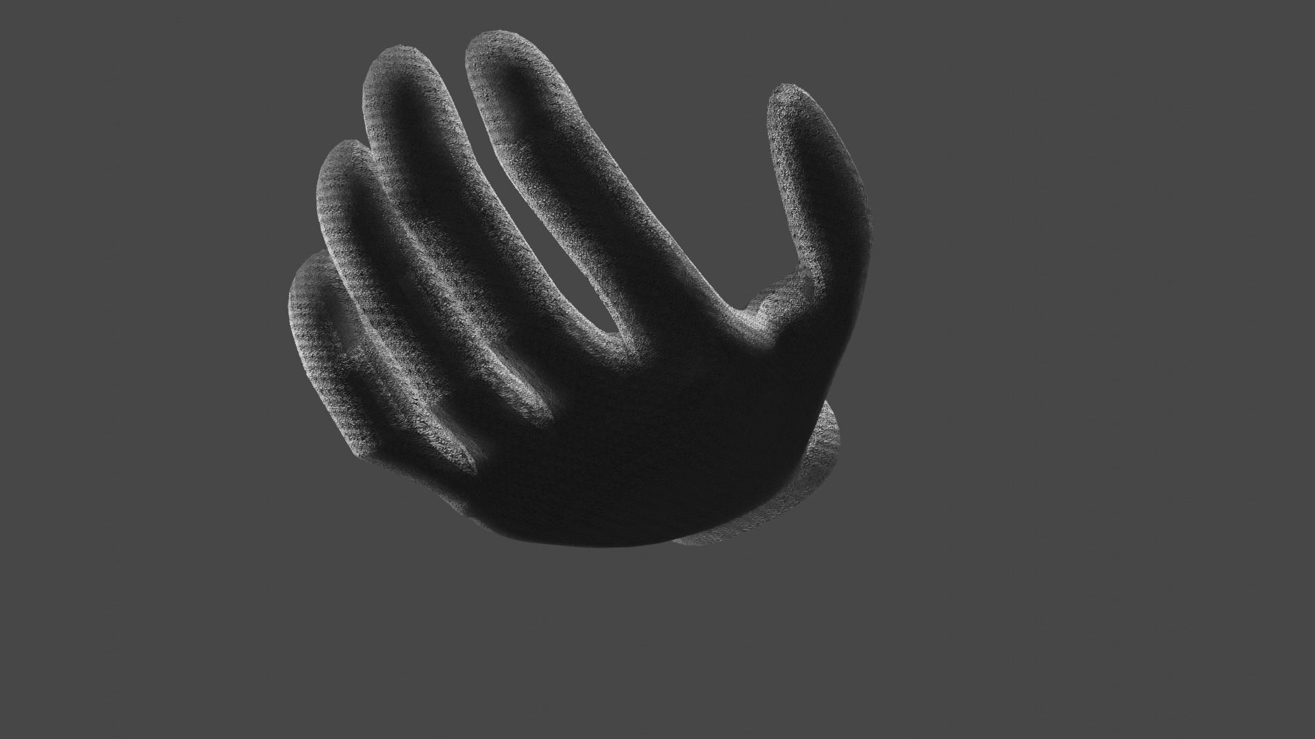 Scifi Electronic Glove  Low-poly 3D model_3