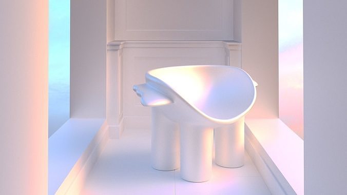 Winged Roly Poly Free 3D model