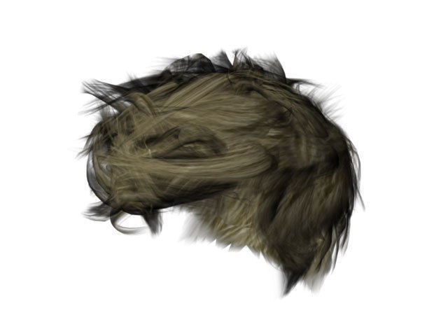 3D Spikes Short Hair Boy 3D model_1