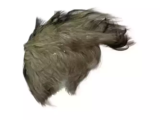 3D Spikes Short Hair Boy