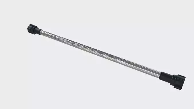 Hose 3D MODEL stainless steel rod with handle
