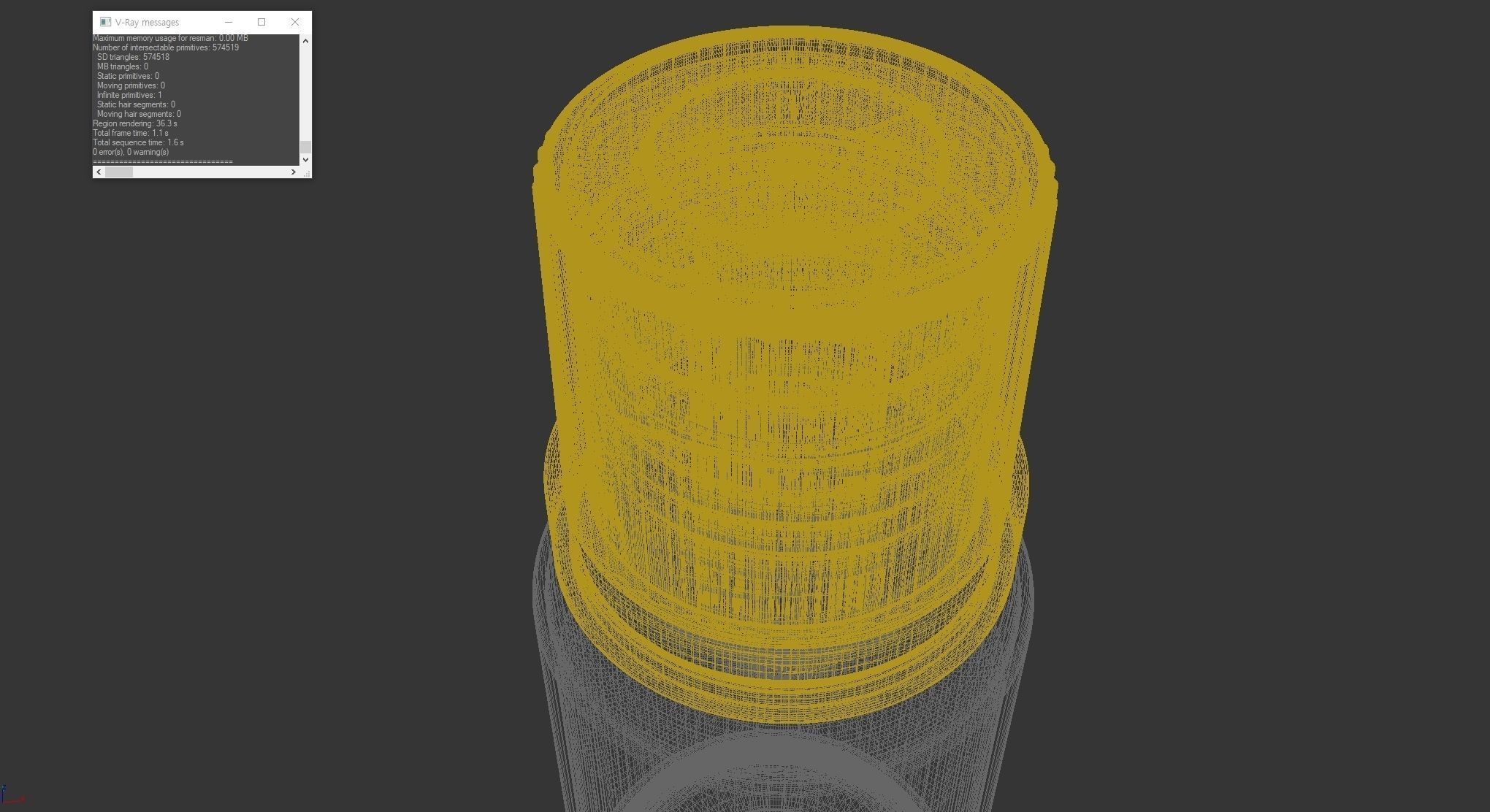 Bottle 3D model clear 3D model_5