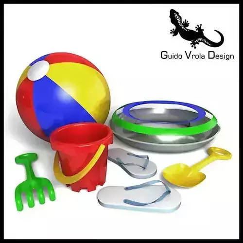 Beach toys set