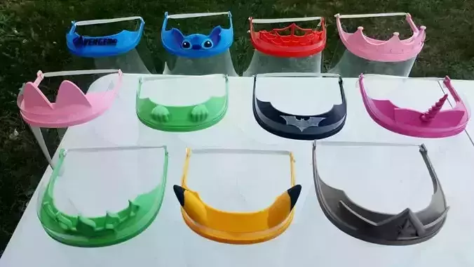 Face Shield Crown Princess Covid 19