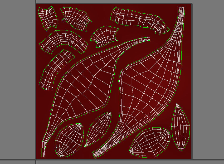 Bandanna Headdress 3D model_23