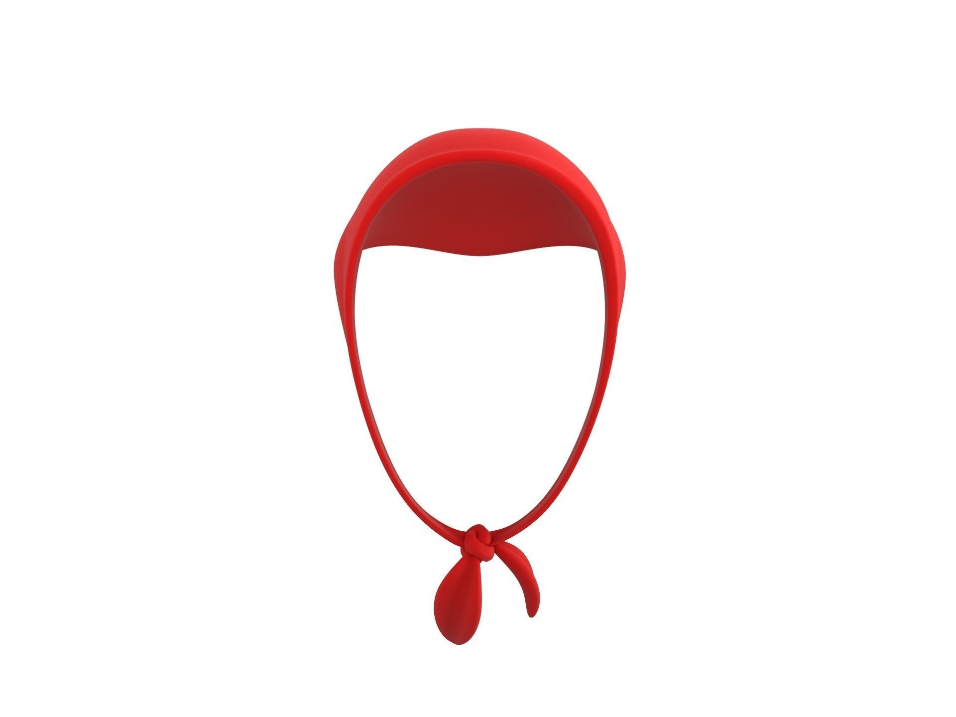 Bandanna Headdress 3D model_1