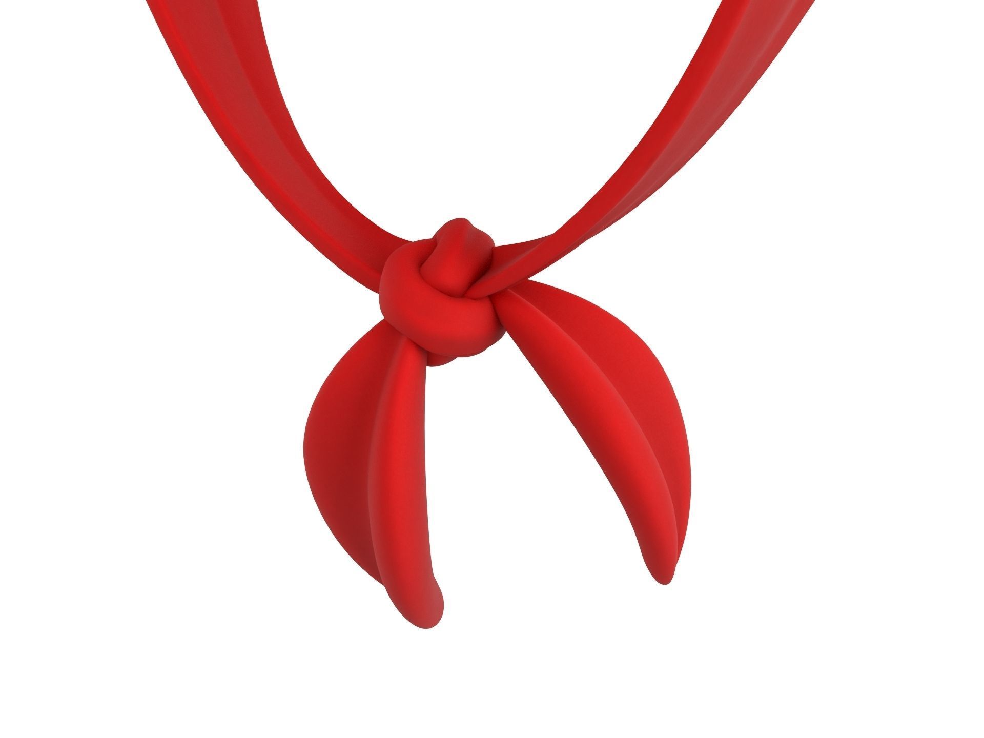 Bandanna Headdress 3D model_6