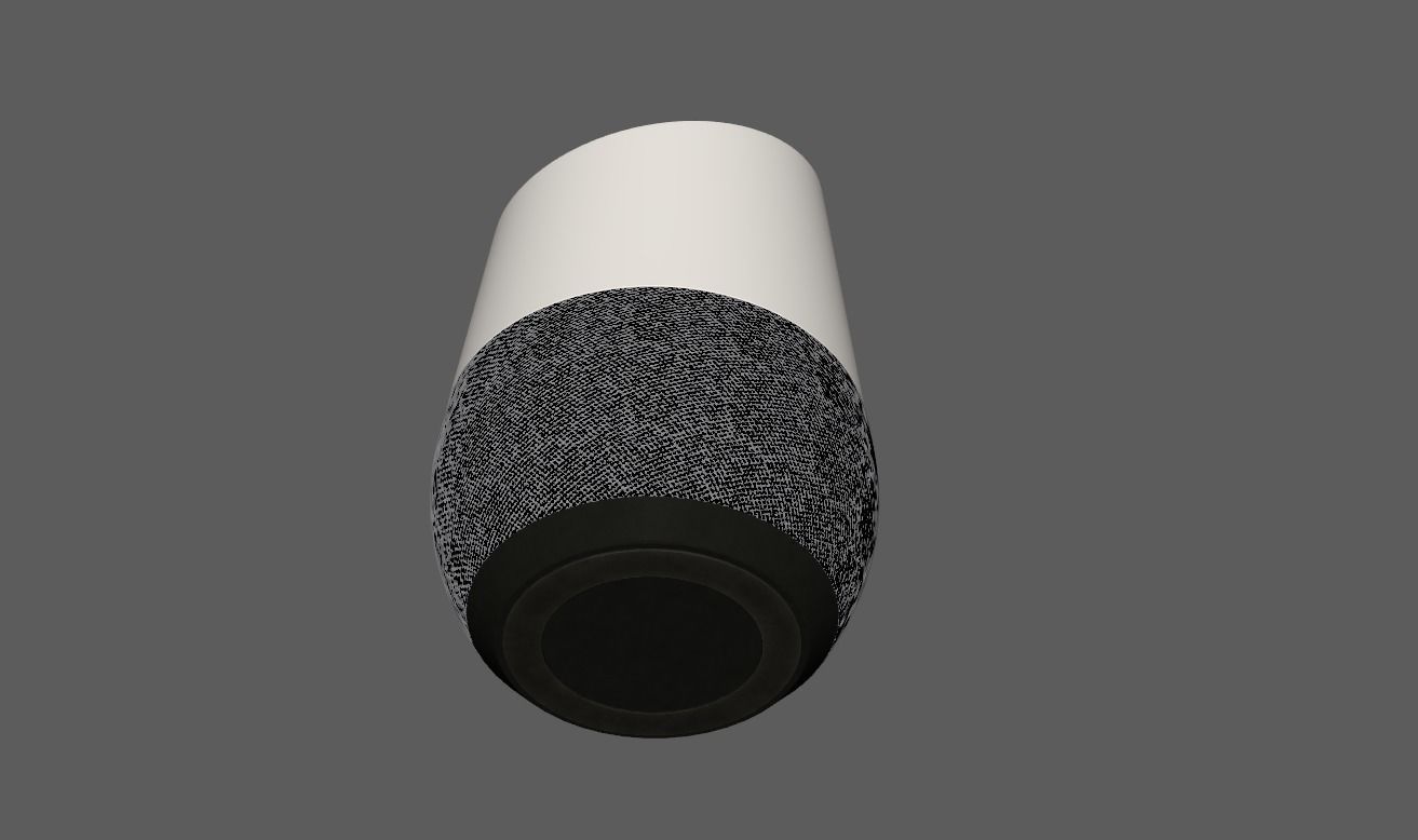Google Home Assistant 3D model_12