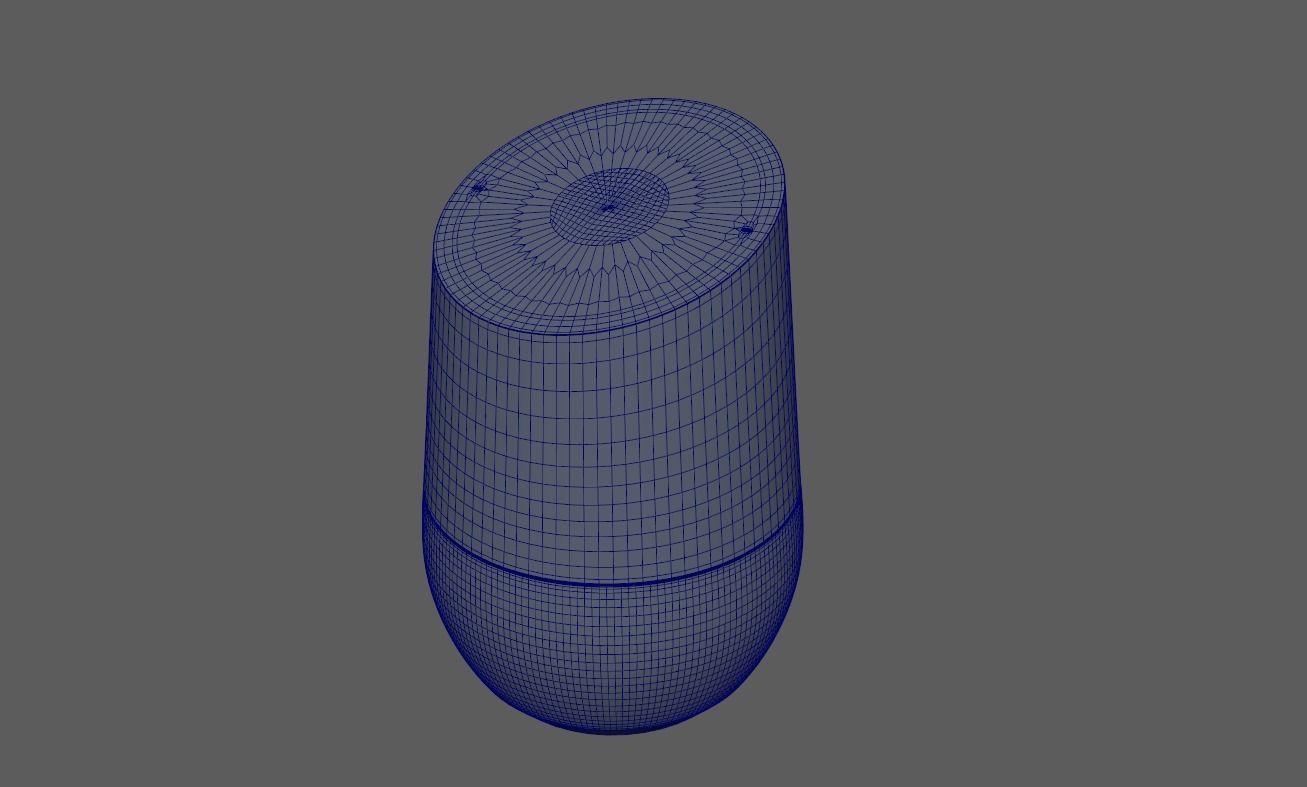Google Home Assistant 3D model_4