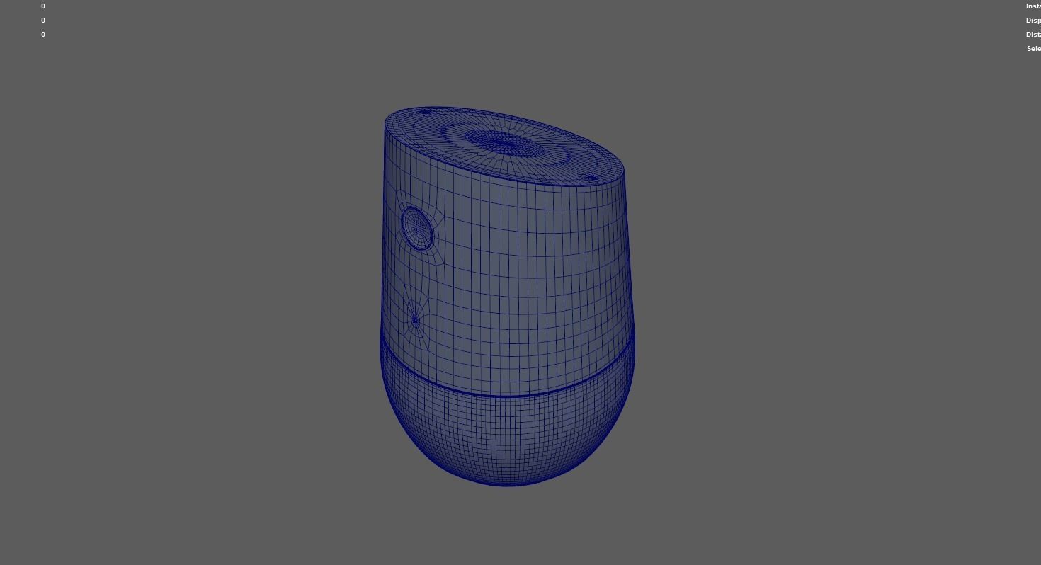 Google Home Assistant 3D model_3