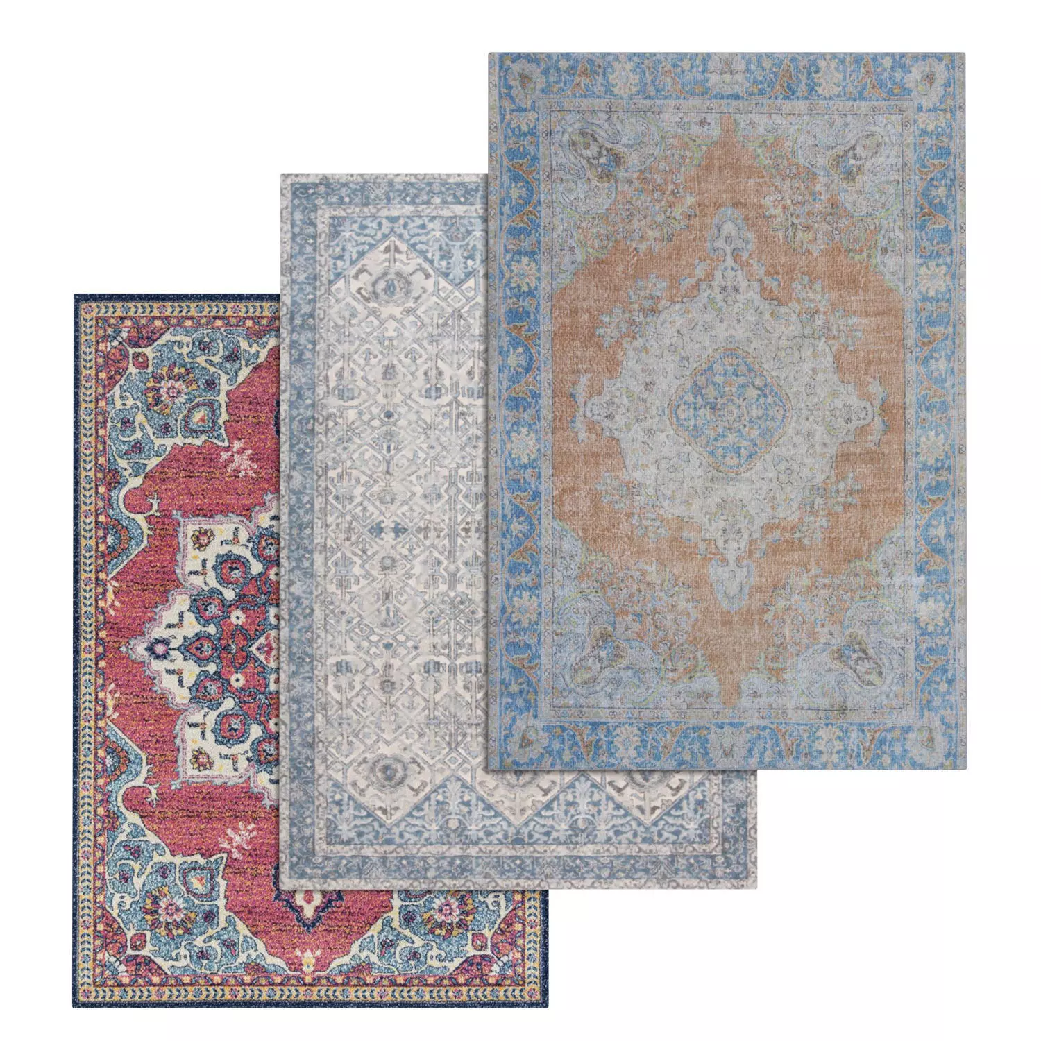 Rug Set 701 3D model_0
