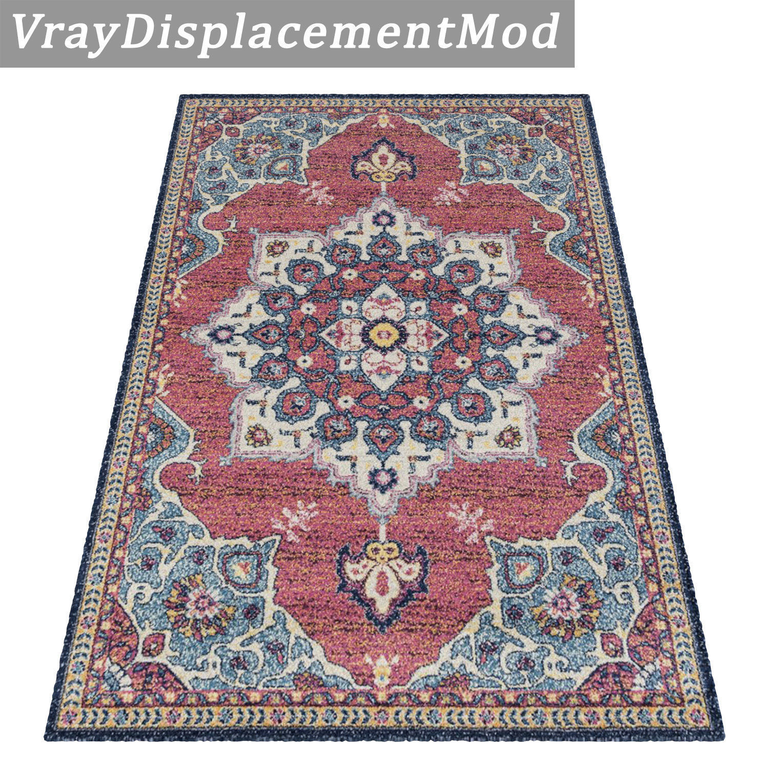 Rug Set 701 3D model_3