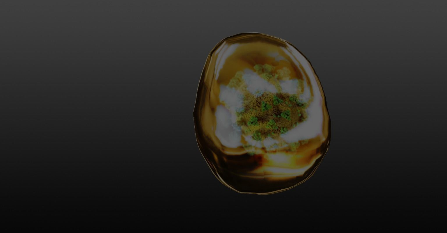 coronavirus coin Free 3D model_3