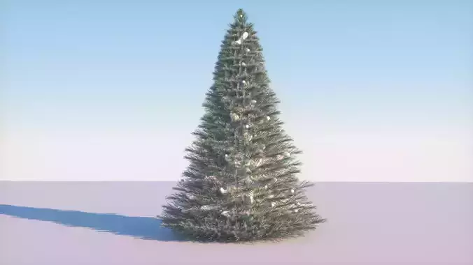 Snow Tree 3D model