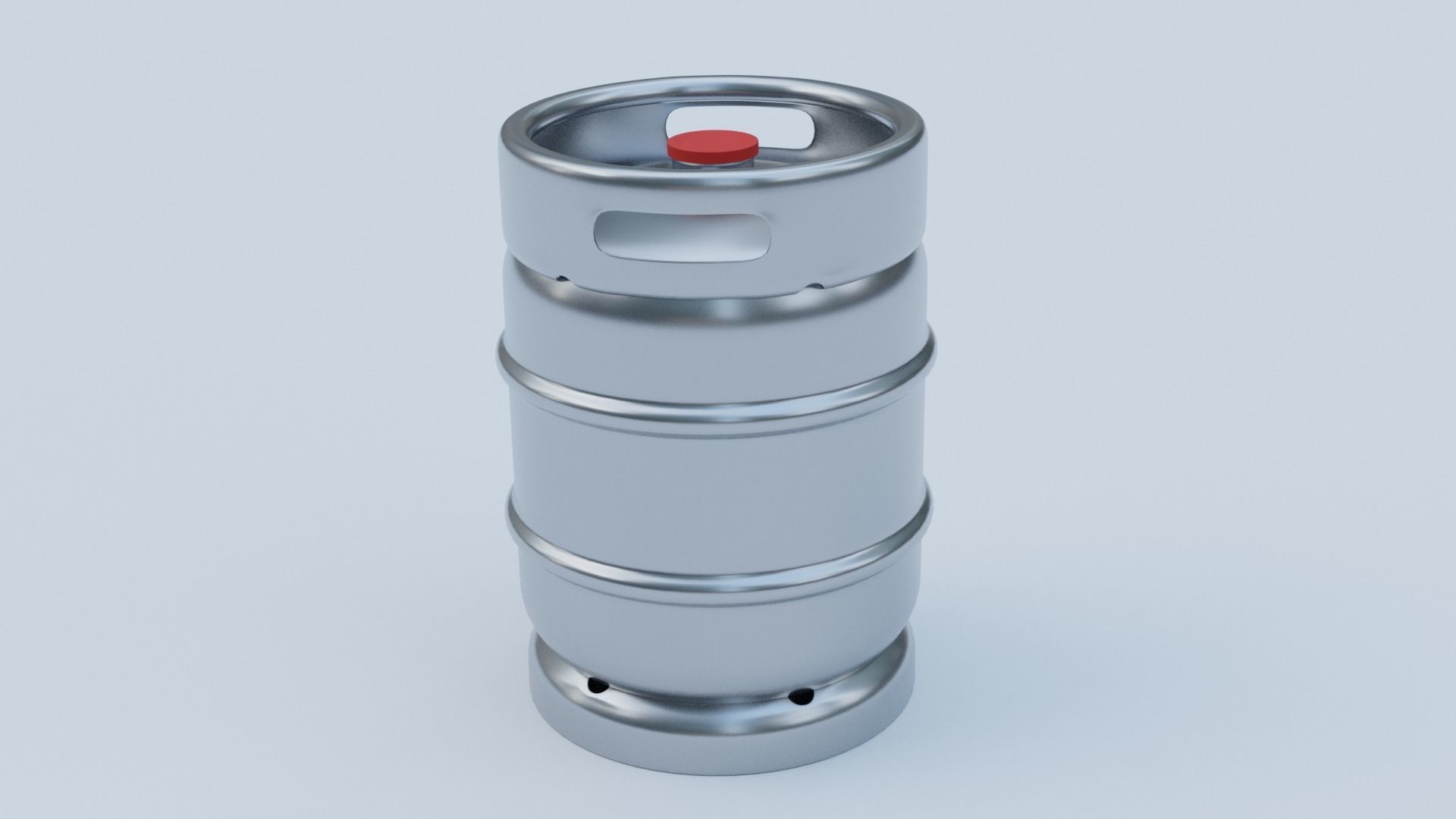 Beer Keg  3D model_7