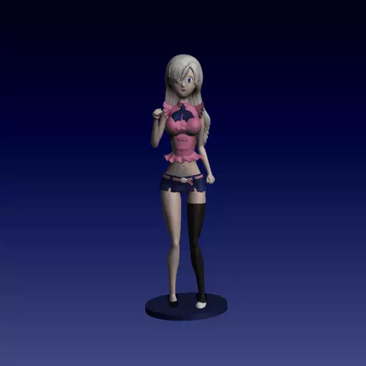 elizabeth nanatsu no taizai 3D print model_0