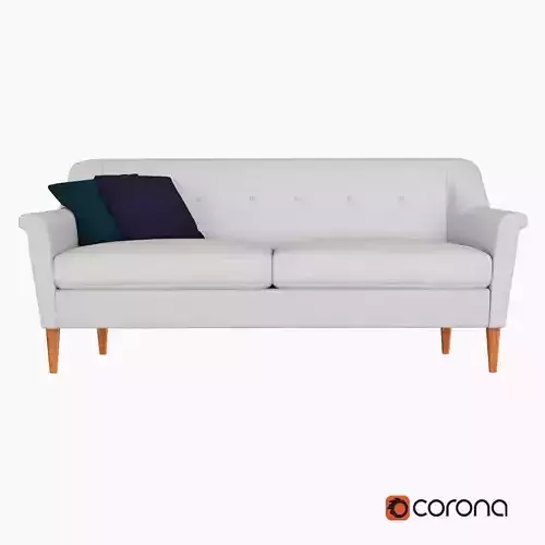 West Elm Finn Sofa 3D model