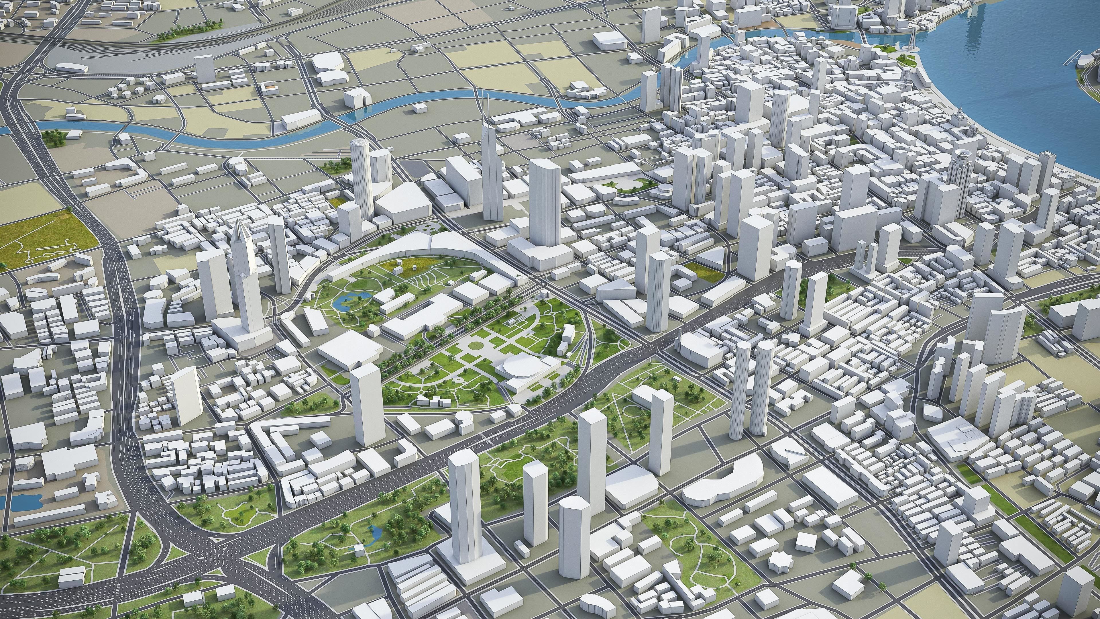 Shanghai Metropolitan Area 3D Model Collection_11
