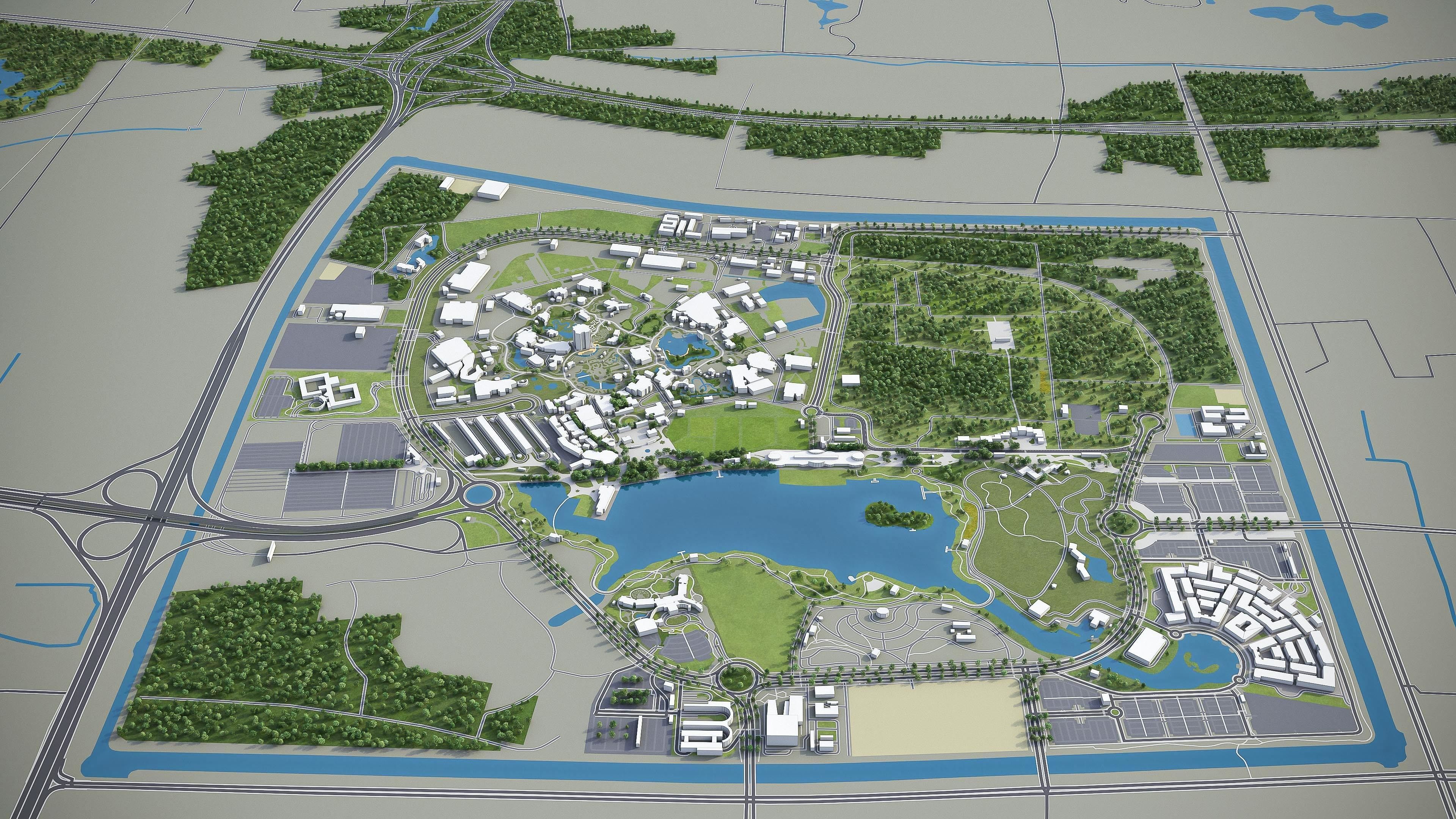 Shanghai Metropolitan Area 3D Model Collection_17