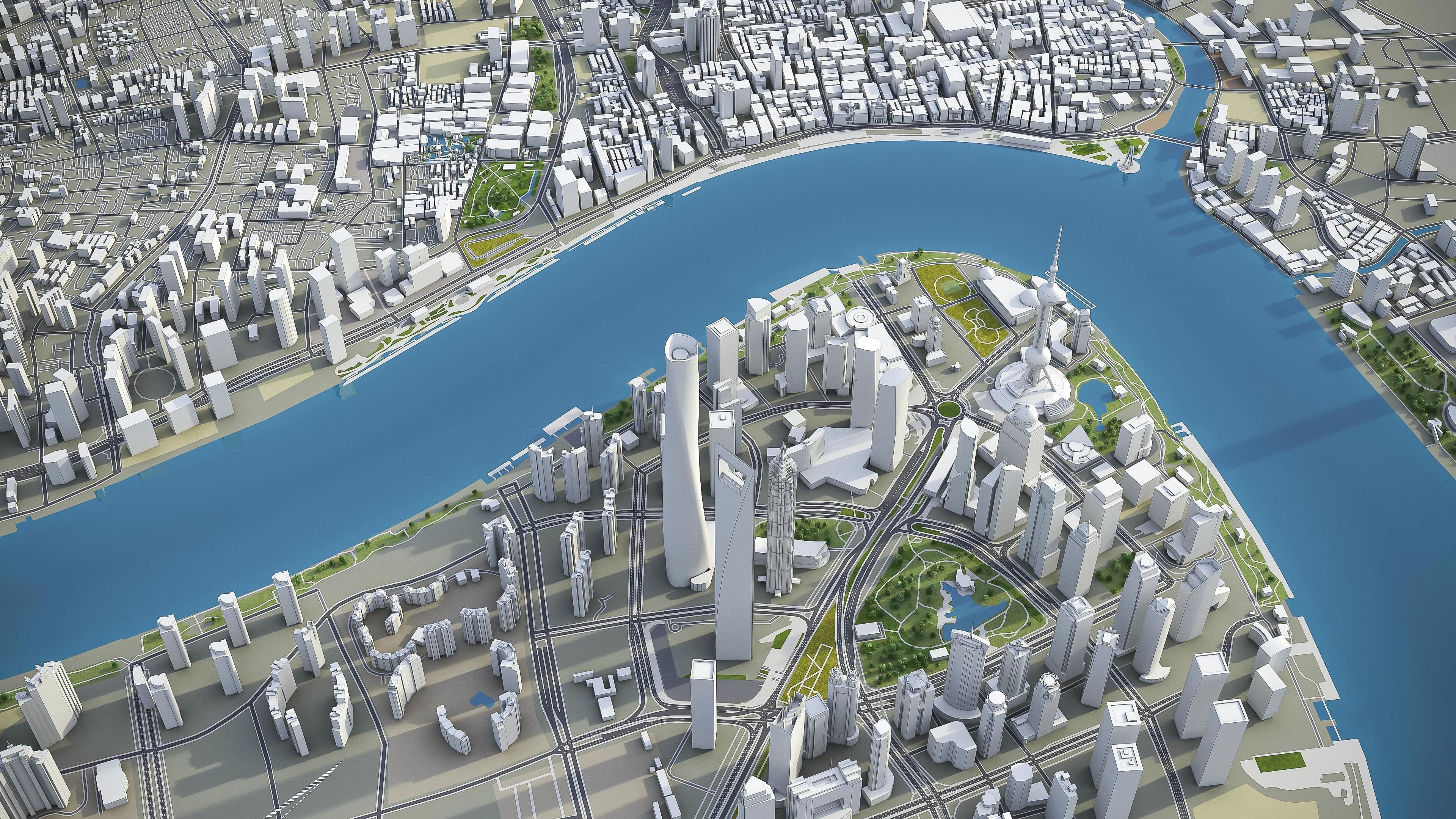 Shanghai Metropolitan Area 3D Model Collection_5