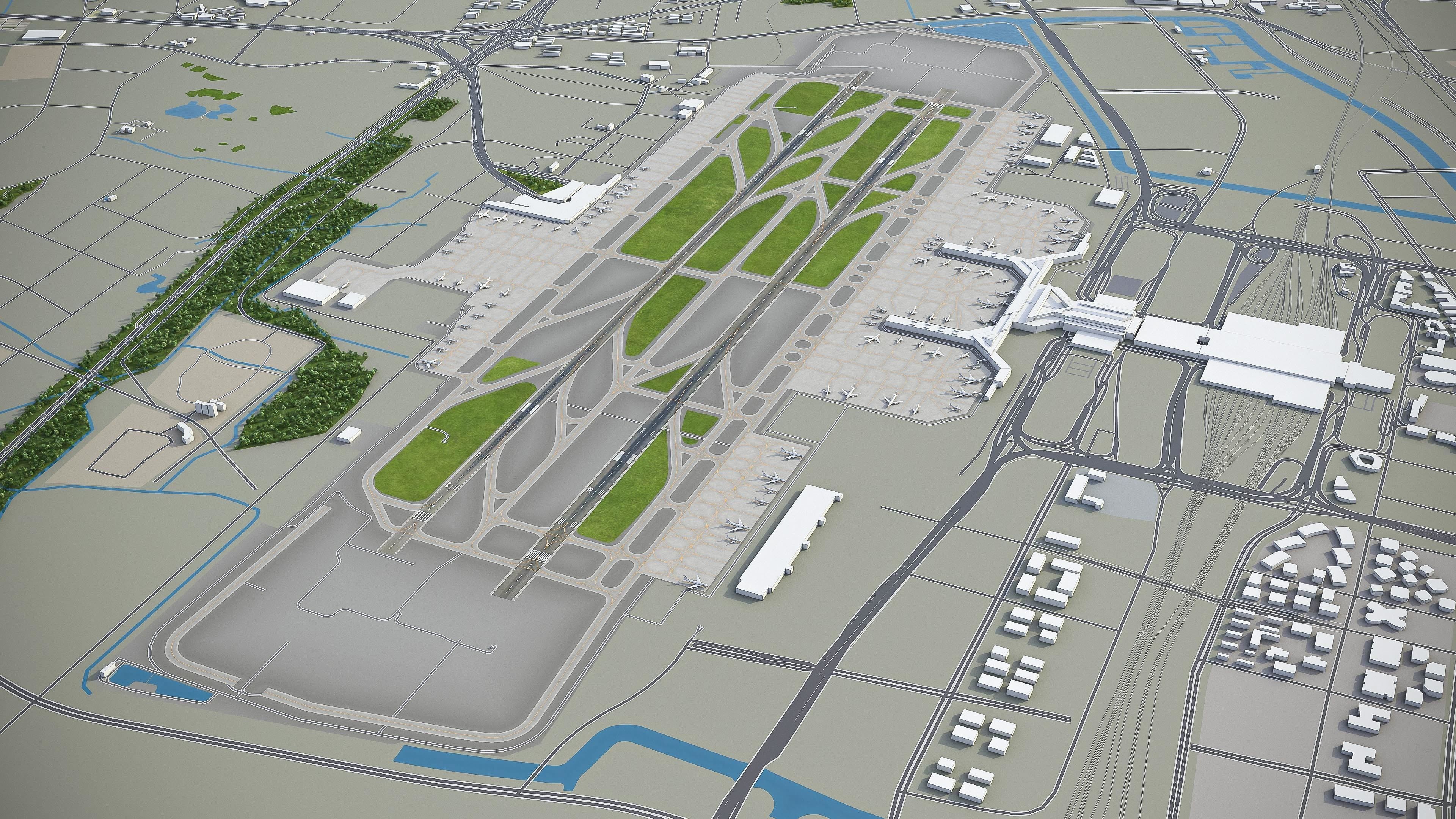 Shanghai Metropolitan Area 3D Model Collection_30