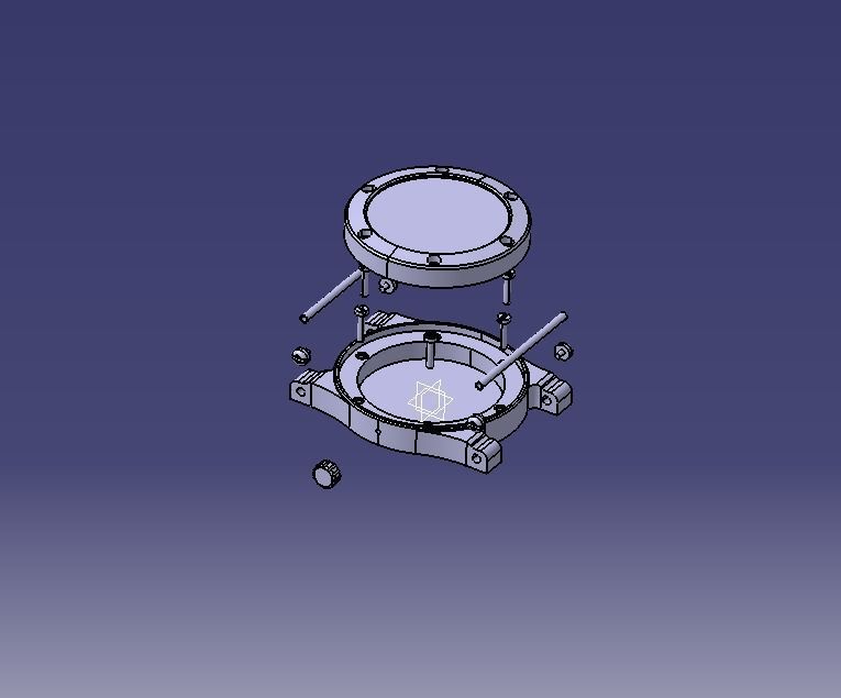 2nd Crystal Sapphire Watch Case for ENLOONG 3D print model_30