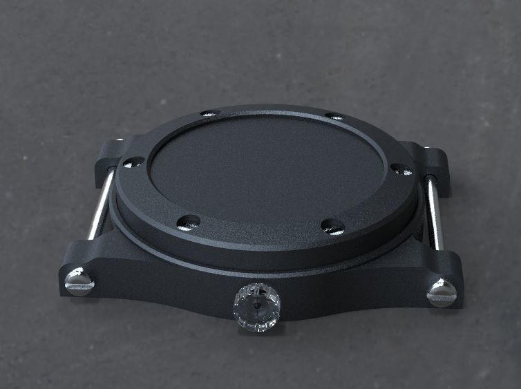 2nd Crystal Sapphire Watch Case for ENLOONG 3D print model_16