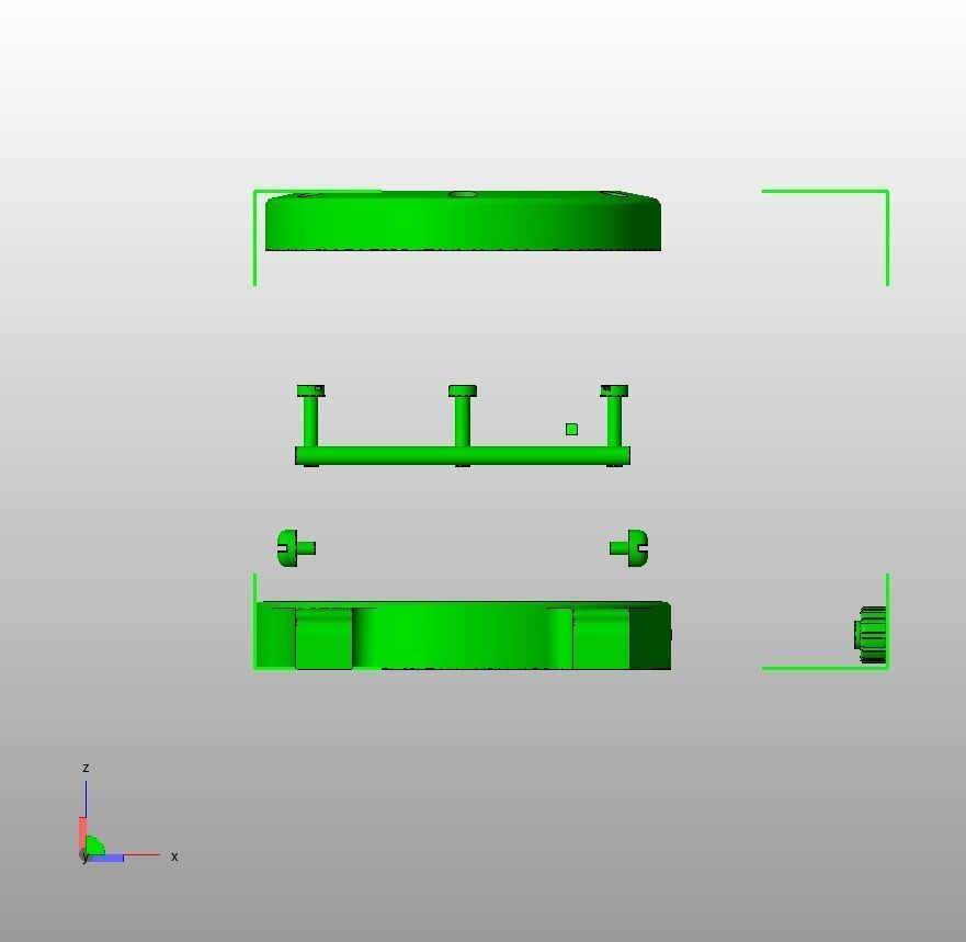 2nd Crystal Sapphire Watch Case for ENLOONG 3D print model_33